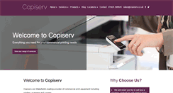 Desktop Screenshot of copiserv.co.uk